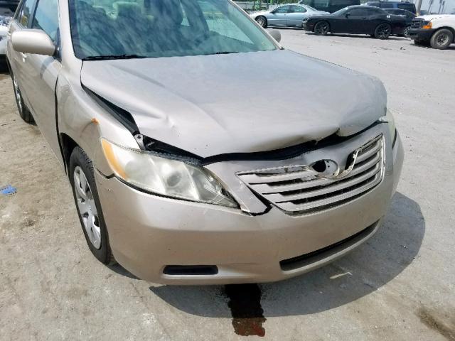 4T1BE46K27U604058 - 2007 TOYOTA CAMRY NEW SILVER photo 9