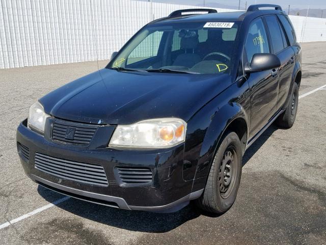 5GZCZ23D17S850892 - 2007 SATURN VUE BLACK photo 2