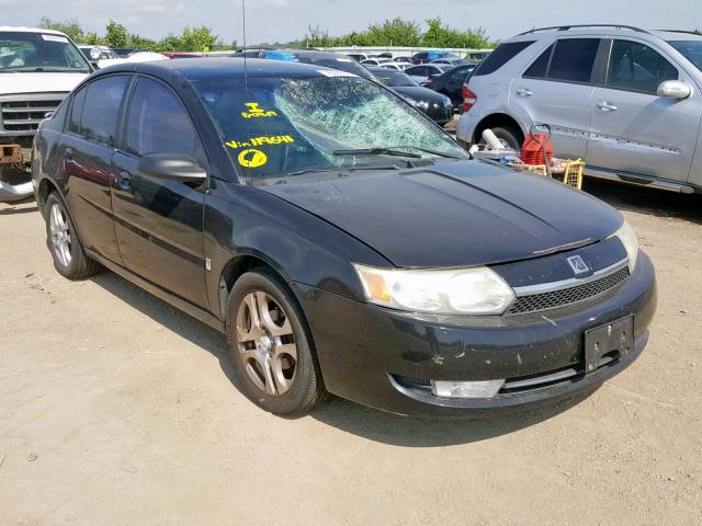1G8AL54F24Z119641 - 2004 SATURN ION LEVEL BLACK photo 1