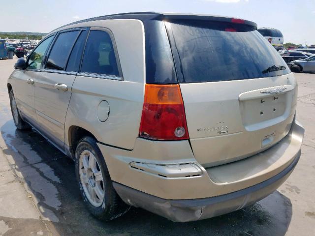 2C4GM68485R579376 - 2005 CHRYSLER PACIFICA T GOLD photo 3