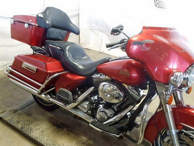 1HD1FFW1X4Y607745 - 2004 HARLEY-DAVIDSON FLHTCI BURGUNDY photo 9