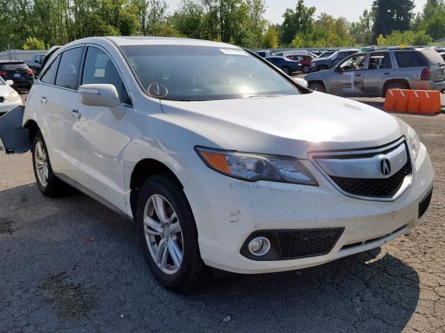 5J8TB3H57EL007284 - 2014 ACURA RDX TECHNO WHITE photo 1