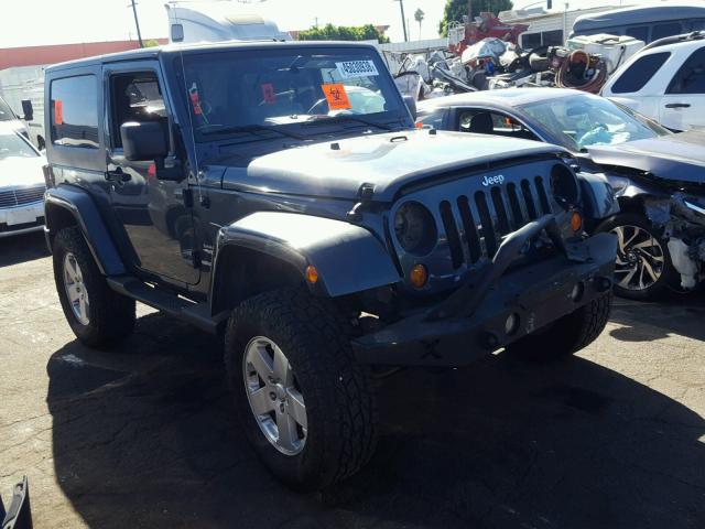 1J4FA54127L180818 - 2007 JEEP WRANGLER S BLUE photo 1