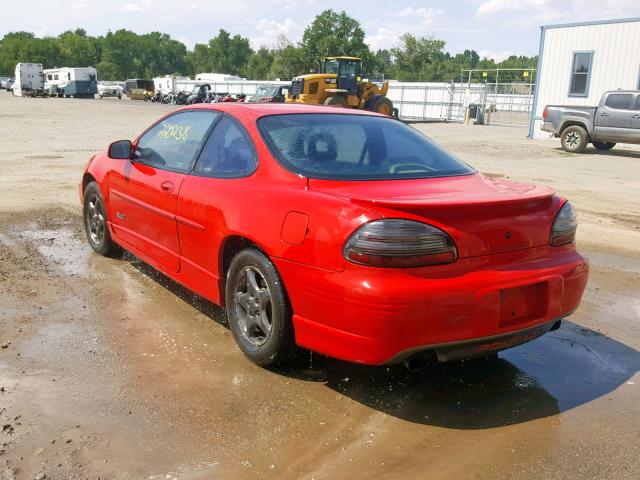 1G2WP1214WF273194 - 1998 PONTIAC GRAND PRIX Կարմիր լուսանկար 3