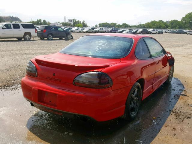 1G2WP1214WF273194 - 1998 PONTIAC GRAND PRIX Կարմիր լուսանկար 4
