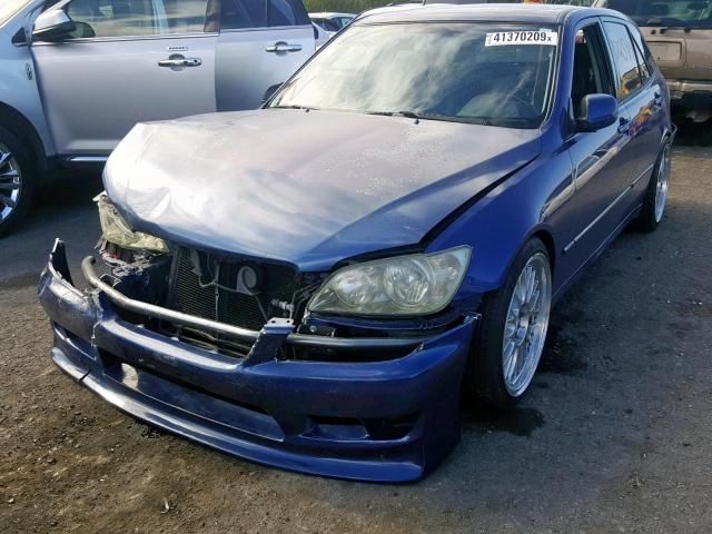 JTHED192720040162 - 2002 LEXUS IS 300 SPO BLUE photo 2