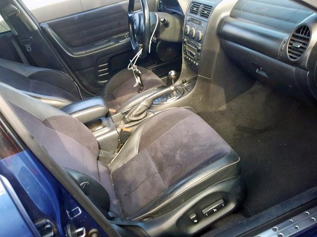 JTHED192720040162 - 2002 LEXUS IS 300 SPO BLUE photo 5