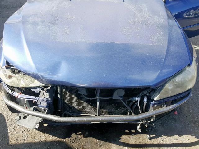 JTHED192720040162 - 2002 LEXUS IS 300 SPO BLUE photo 7