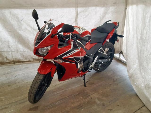 MLHNC5104H5300810 - 2017 HONDA CBR300 R RED photo 2