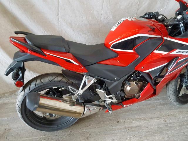 MLHNC5104H5300810 - 2017 HONDA CBR300 R RED photo 6