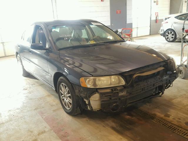 YV1RS612452440278 - 2005 VOLVO S60 BLUE photo 1