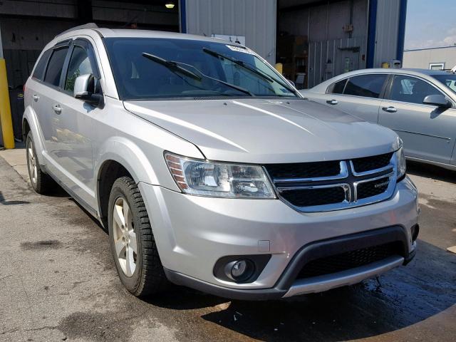 3D4PH1FG8BT550492 - 2011 DODGE JOURNEY MA SILVER photo 1