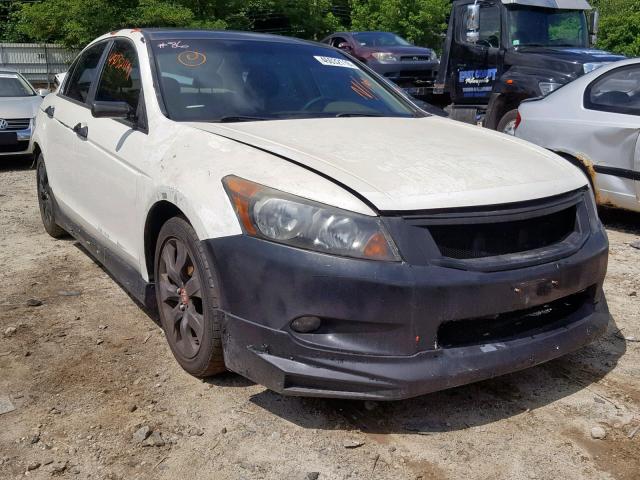 1HGCP368X8A025972 - 2008 HONDA ACCORD EXL WHITE photo 1