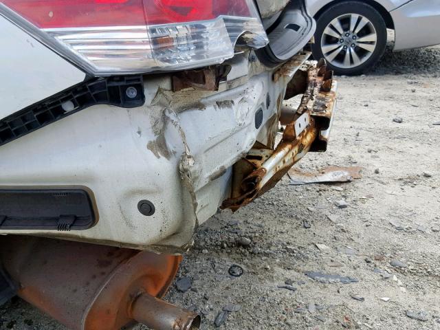 1HGCP368X8A025972 - 2008 HONDA ACCORD EXL WHITE photo 9