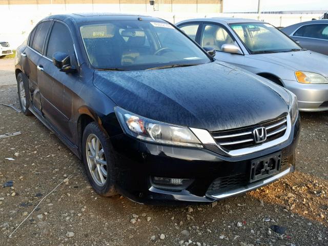 1HGCR3F85EA037405 - 2014 HONDA ACCORD EXL BLACK photo 1