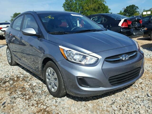 KMHCT4AE3HU355542 - 2017 HYUNDAI ACCENT SE GRAY photo 1