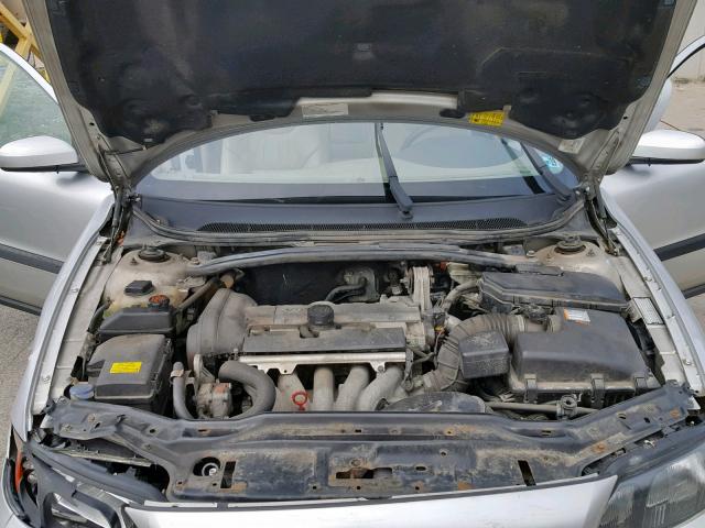 YV1RS61T242320275 - 2004 VOLVO S60 SILVER photo 7