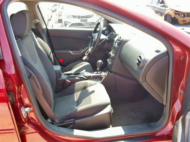 1G2ZG57B294126779 - 2009 PONTIAC G6 RED photo 5