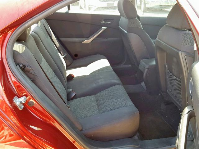 1G2ZG57B294126779 - 2009 PONTIAC G6 RED photo 6