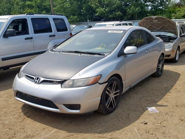 2HGFG11236H523627 - 2006 HONDA CIVIC DX SILVER photo 2