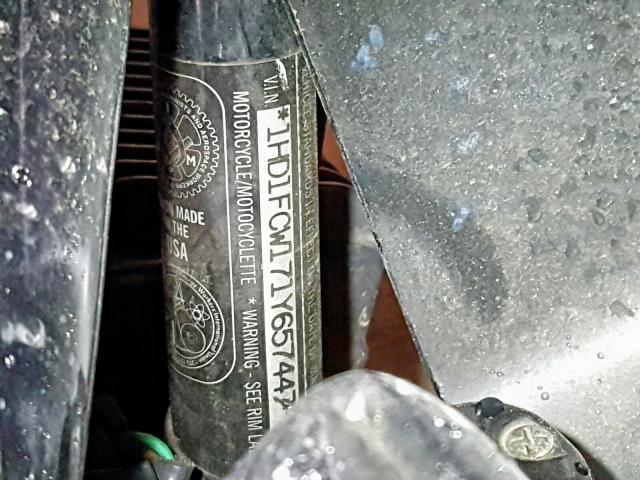 1HD1FCW171Y657447 - 2001 HARLEY-DAVIDSON FLHTCUI GREEN photo 10