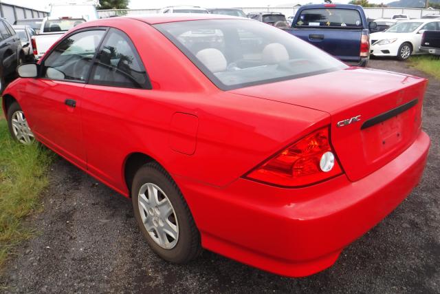 1HGEM21155L065978 - 2005 HONDA CIVIC DX V RED photo 3