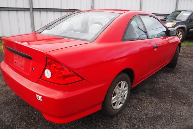 1HGEM21155L065978 - 2005 HONDA CIVIC DX V RED photo 4