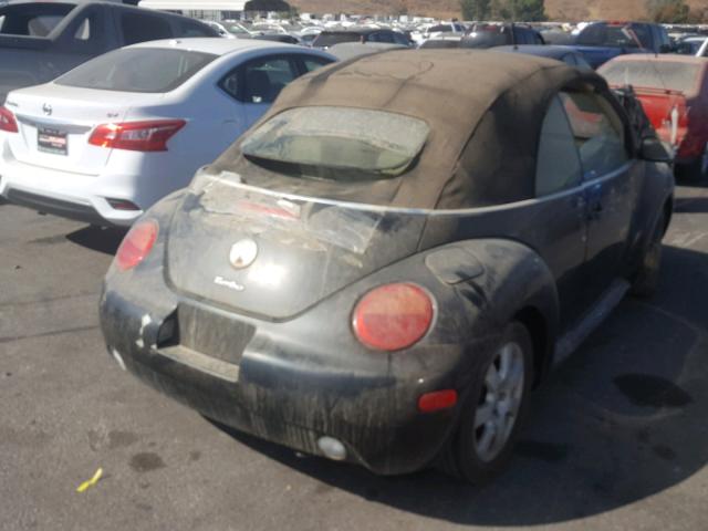 3VWDD21Y63M320847 - 2003 VOLKSWAGEN NEW BEETLE 黑色 照片 4