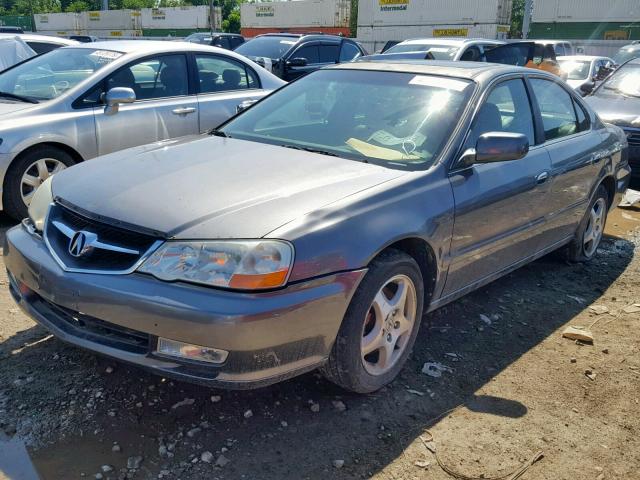 19UUA56623A087214 - 2003 ACURA 3.2TL GRAY photo 2