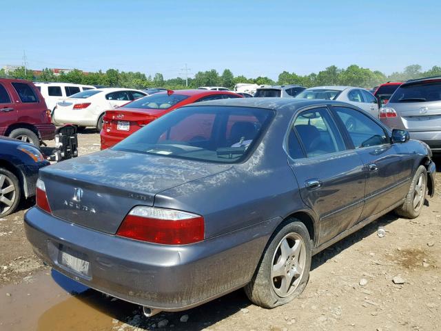 19UUA56623A087214 - 2003 ACURA 3.2TL GRAY photo 4