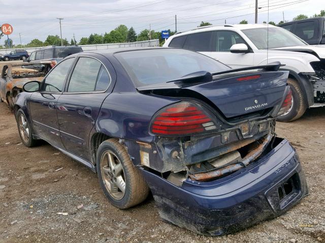 1G2NF52E94M582368 - 2004 PONTIAC GRAND AM S BLUE photo 3