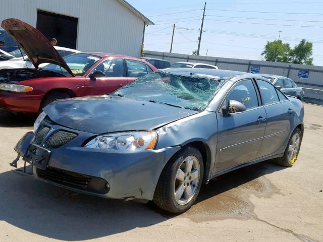 1G2ZH558964106139 - 2006 PONTIAC G6 GT BLUE photo 2