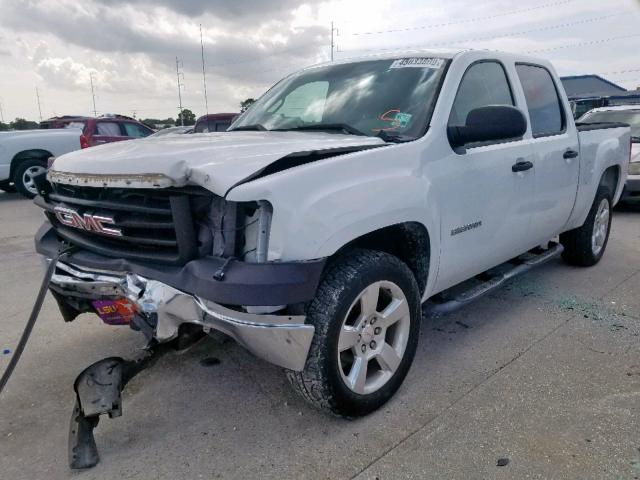 3GTP1TE08DG223930 - 2013 GMC SIERRA C15 WHITE photo 2