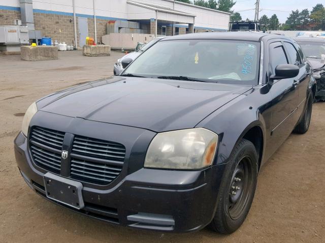 2D4FV47T96H128814 - 2006 DODGE MAGNUM SE BLACK photo 2