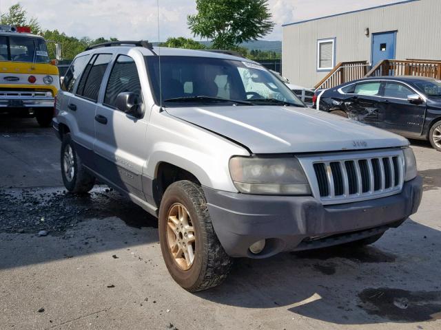 1J4GW48S14C272422 - 2004 JEEP GRAND CHER SILVER photo 1