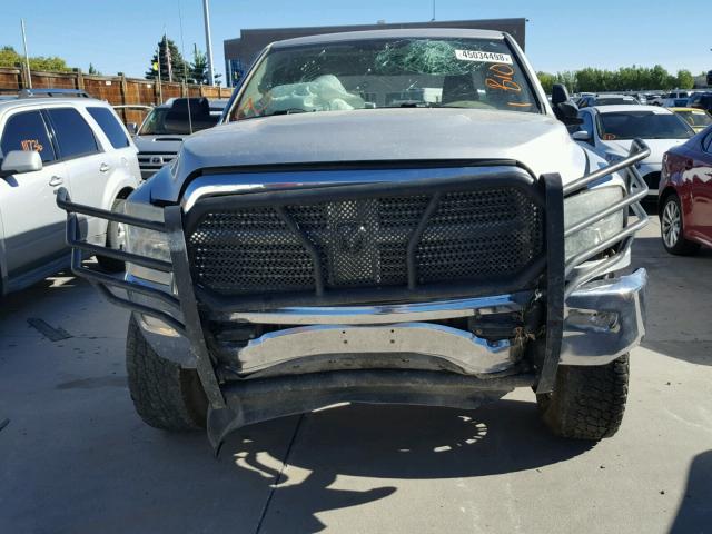 3D7UT2HL9AG134821 - 2010 DODGE RAM 2500 SILVER photo 7