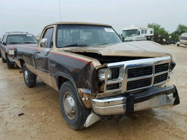 1B7KE26C3MS330569 - 1991 DODGE D-SERIES D TWO TONE photo 1