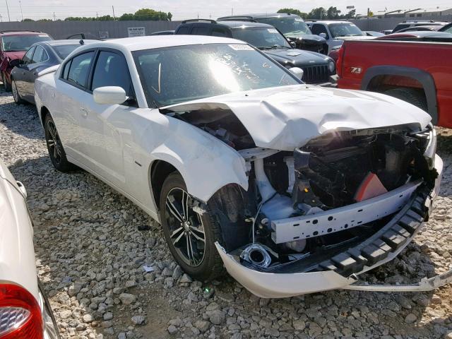 2C3CDXDT9EH182657 - 2014 DODGE CHARGER R/ WHITE photo 1