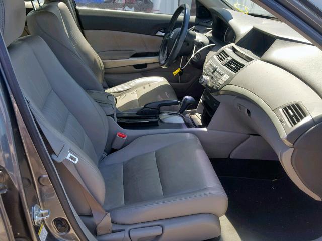 1HGCP26878A090854 - 2008 HONDA ACCORD EXL GRAY photo 5