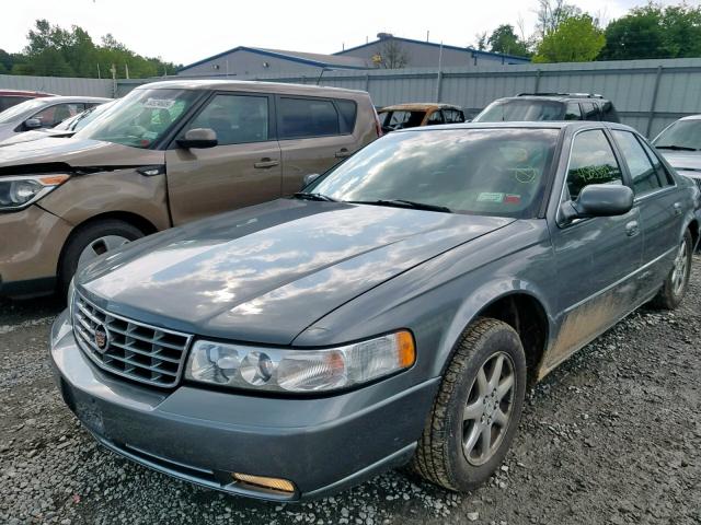 1G6KS54Y13U211725 - 2003 CADILLAC SEVILLE SL TEAL photo 2