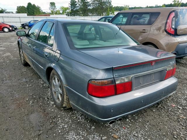 1G6KS54Y13U211725 - 2003 CADILLAC SEVILLE SL TEAL photo 3