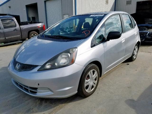 JHMGE8H30BS011468 - 2011 HONDA FIT SILVER photo 2