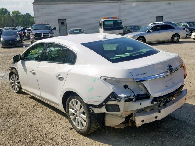 1G4GB5GRXFF162357 - 2015 BUICK LACROSSE WHITE photo 3