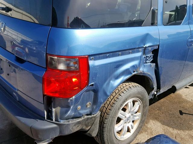 5J6YH27786L020976 - 2006 HONDA ELEMENT EX BLUE photo 9