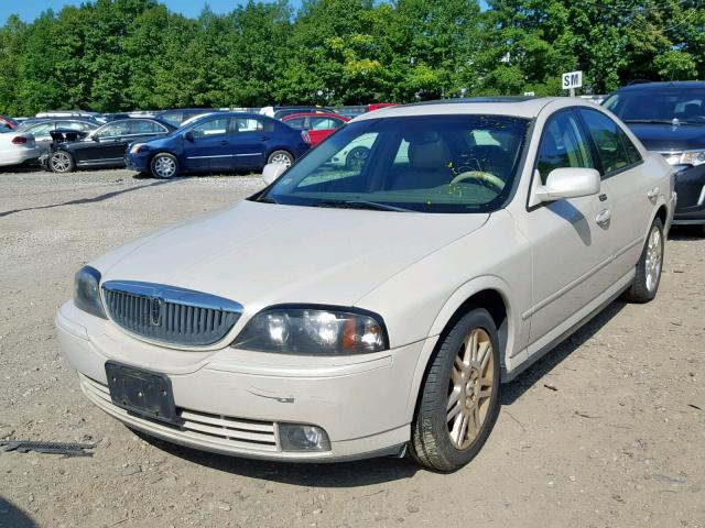 1LNHM87A75Y640909 - 2005 LINCOLN LS CREAM photo 2