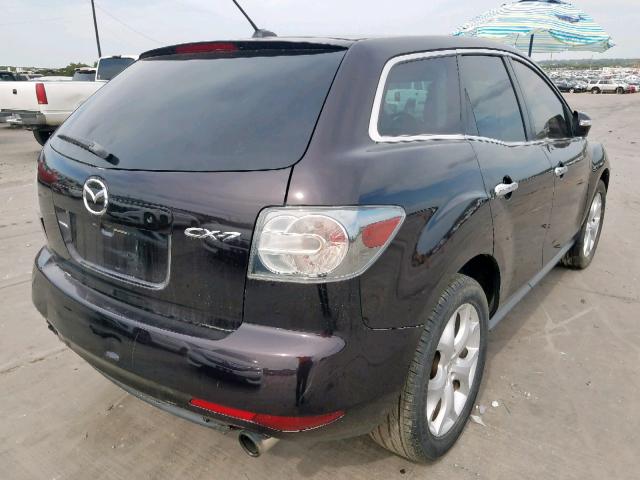 JM3ER2W33A0344584 - 2010 MAZDA CX-7 BLACK photo 4