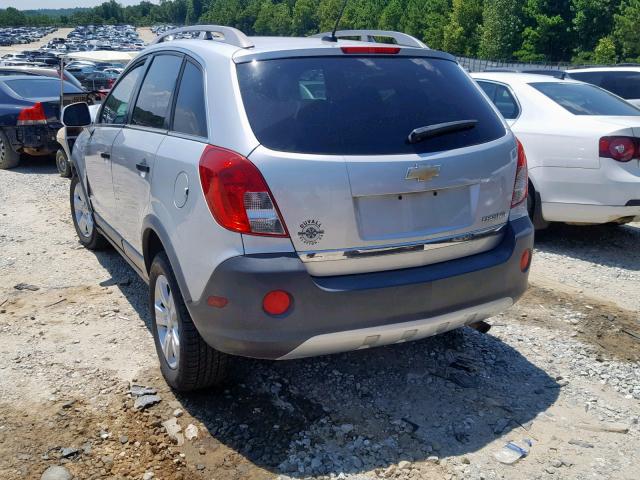 3GNFL2EK9DS516130 - 2013 CHEVROLET CAPTIVA LS 银色 照片 3