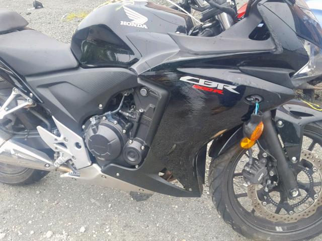 MLHPC4409E5100287 - 2014 HONDA CBR500 RA- BLACK photo 7