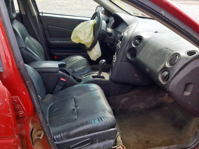2G2WP552761271166 - 2006 PONTIAC GRAND PRIX RED photo 5