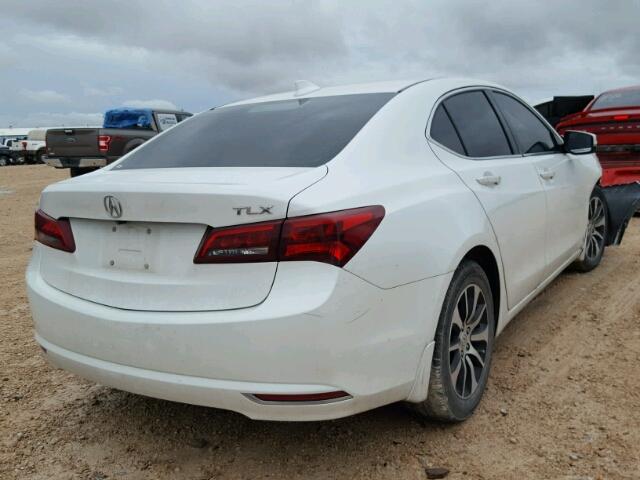 19UUB1F36GA003381 - 2016 ACURA TLX WHITE photo 4